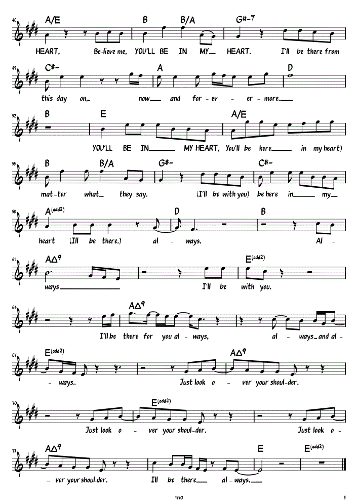 Sheet Music
